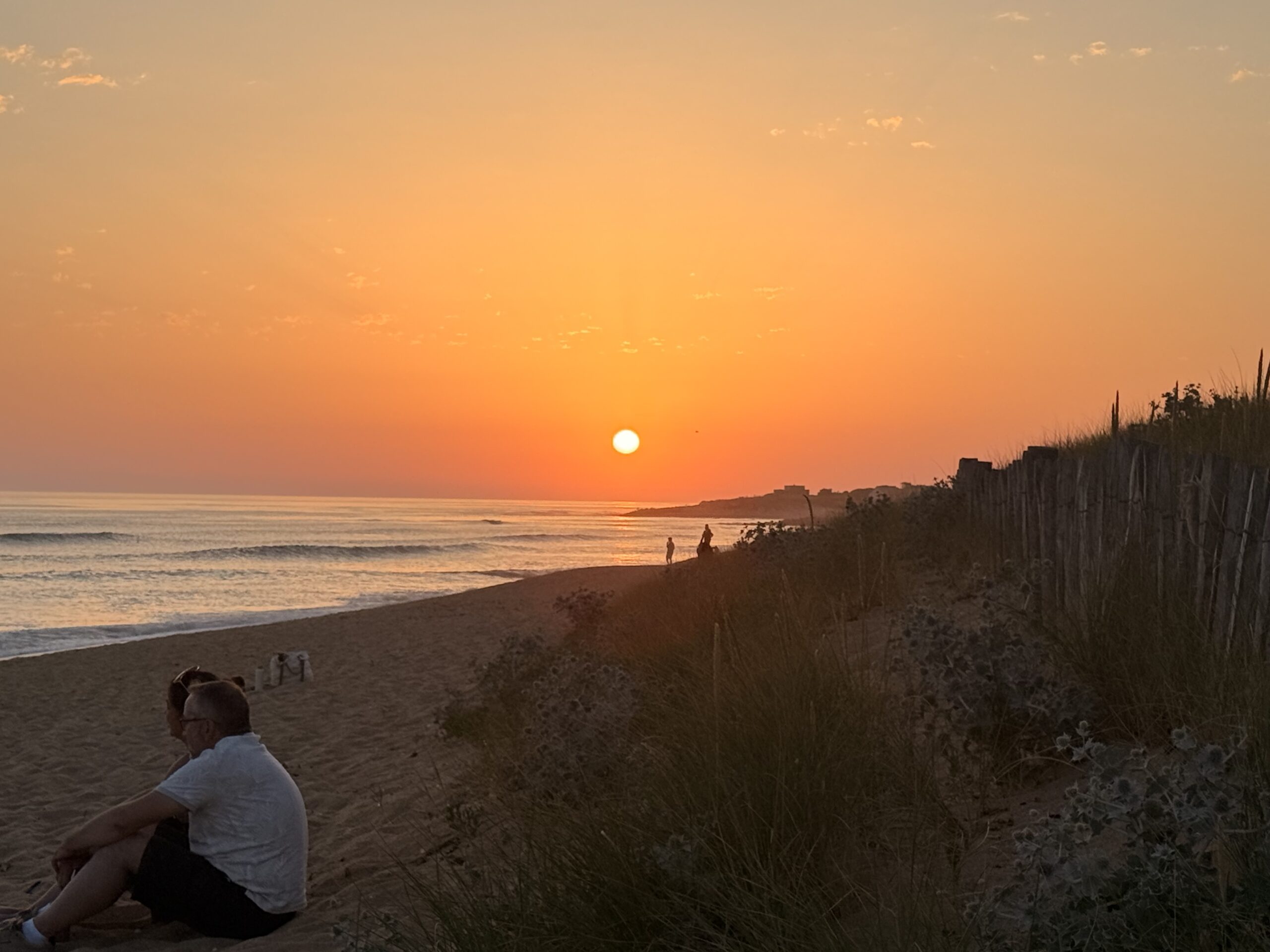 Coucher de soleil île d'Oléron